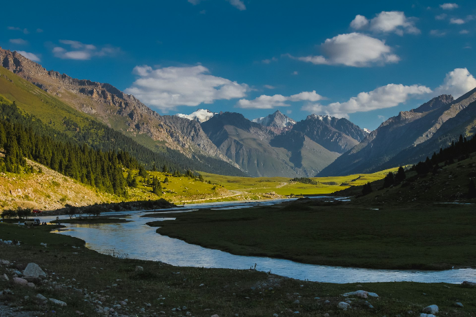 green and brown mountains under blue sky during daytime